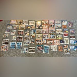 Huge LOT Of 330+ Collectors Society Disney Stamps